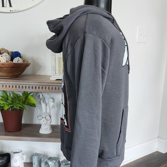 Disney Star Wars Zipper Up Hoodie, NWT, Men's Large, Logo front graphic on back - Picture 5 of 12